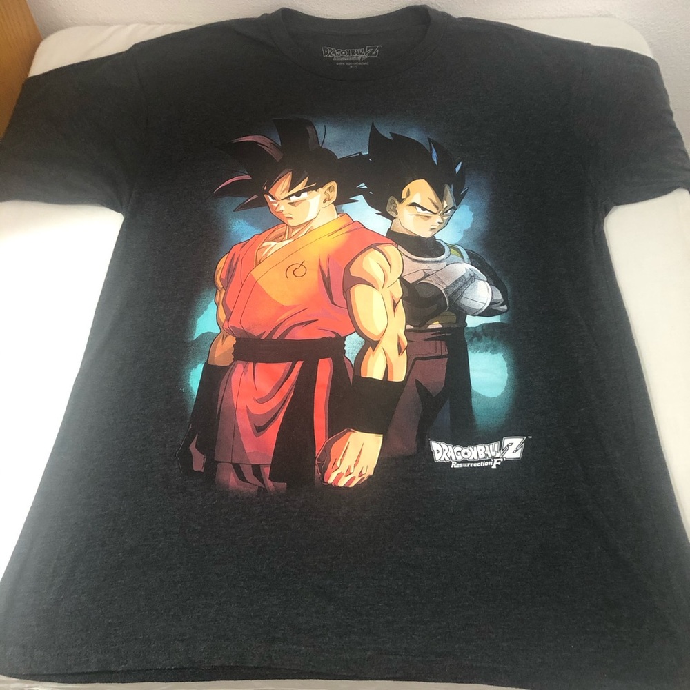 Preowned Dragon Ball Z Resurrection F Goku Vegeta Graphic T-shirt Men’s 2XLT